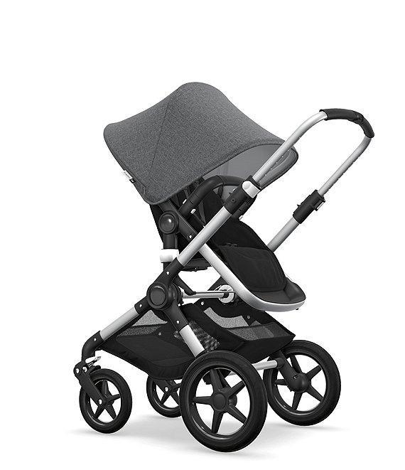 Bugaboo Fox Aluminum Frame Black / Grey Melange