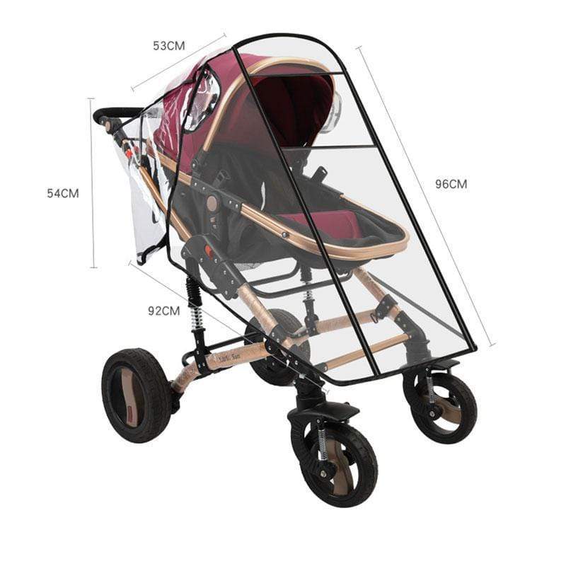 Universal Baby Stroller Rain Cover Wind Dust Shield