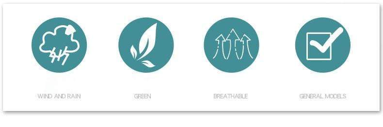 Universal Baby Stroller Rain Cover Wind Dust Shield