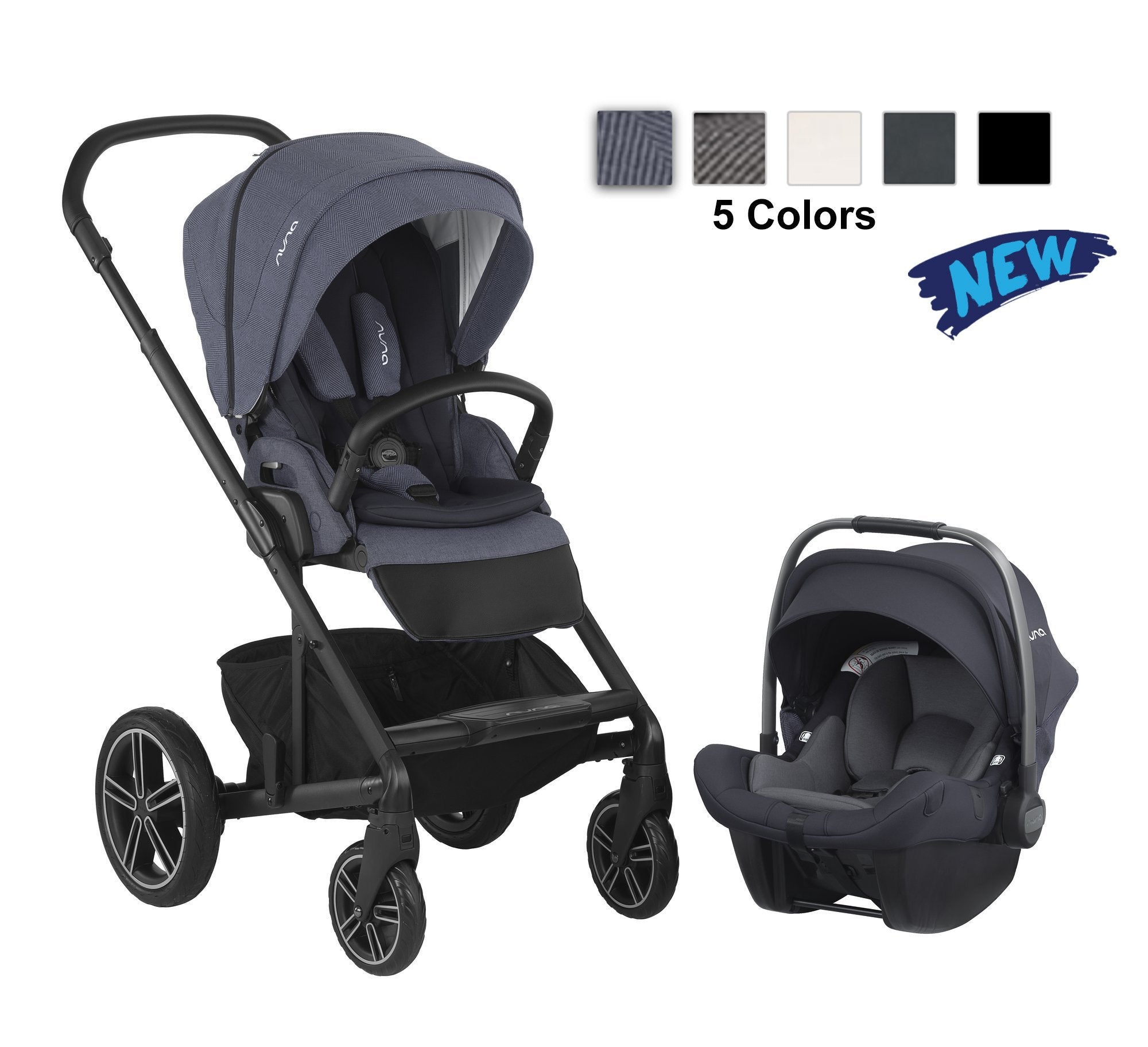 Nuna Mixx 2020 and PIPA Lite LX Travel System