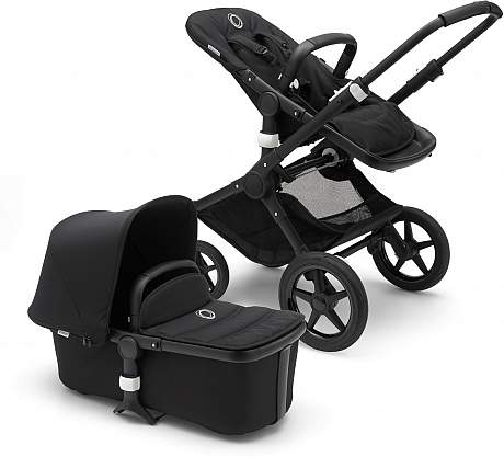 Bugaboo Fox Stroller & Bassinet Complete 2019 - All Black
