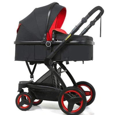 Luxury PU Baby Stroller Toddler Stroller