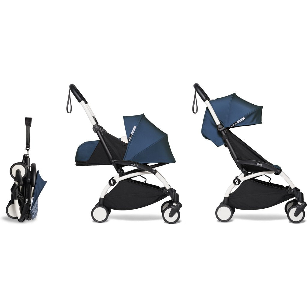 2020 Babyzen YOYO2 Complete Bundle: Stroller Frame, 0+ Newborn Pack and 6+ Color Pack