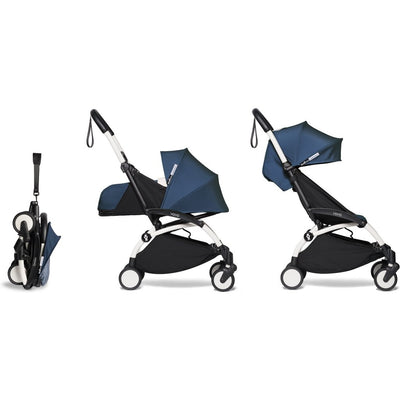 2020 Babyzen YOYO2 Complete Bundle: Stroller Frame, 0+ Newborn Pack and 6+ Color Pack