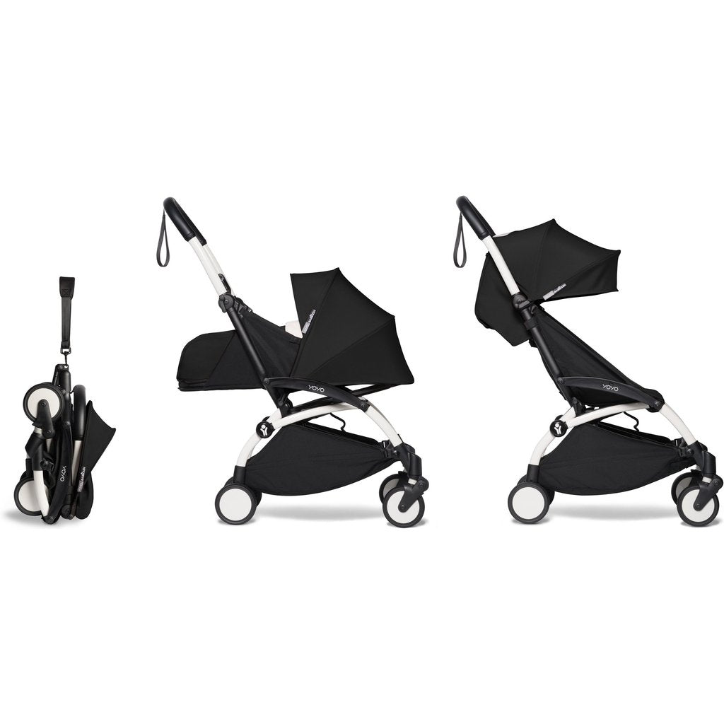 2020 Babyzen YOYO2 Complete Bundle: Stroller Frame, 0+ Newborn Pack and 6+ Color Pack
