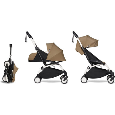 2020 Babyzen YOYO2 Complete Bundle: Stroller Frame, 0+ Newborn Pack and 6+ Color Pack