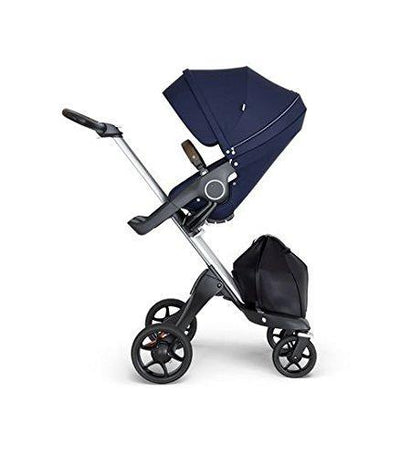Stokke Xplory Silver Chassis and Stroller Seat