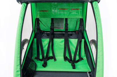 THULE Cadence Double Child Bicycle Trailer - Green