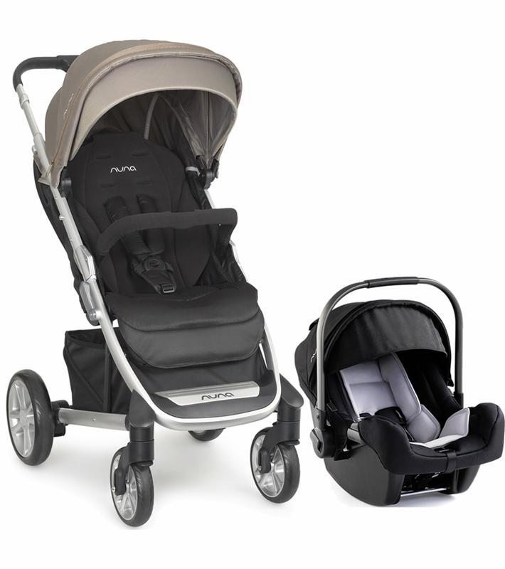 NUNA Tavo Complete Travel System - Aluminum