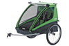 THULE Cadence Double Child Bicycle Trailer - Green