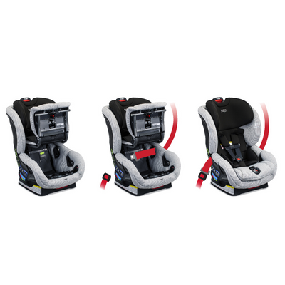 Britax Boulevard ClickTight Convertible Car Seat with Anti-Rebound Bar - Clean Comfort