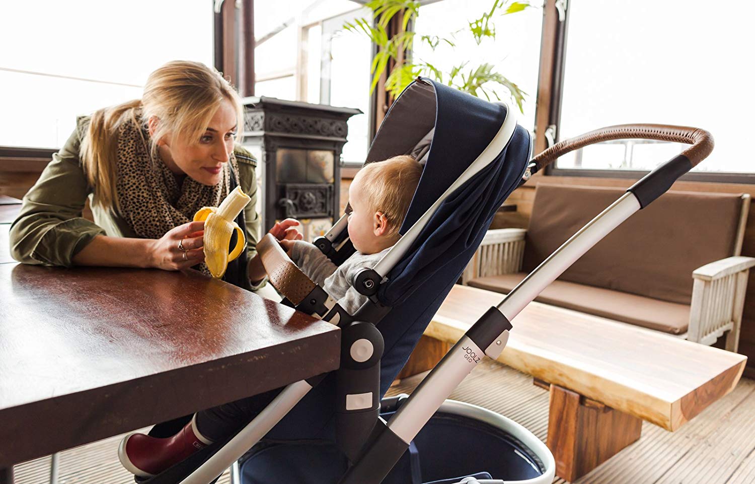 JOOLZ Geo 2 Mono Complete Baby Stroller And Bassinet