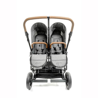 StrollAir Twin Way Twin Stroller/Double Stroller - Denim Slate