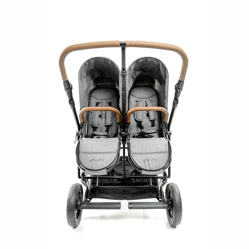 StrollAir Twin Way Twin Stroller/Double Stroller - Denim Slate