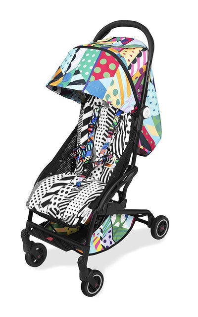 MACLAREN Atom Style Set Travel System Stroller - Black / Woodside