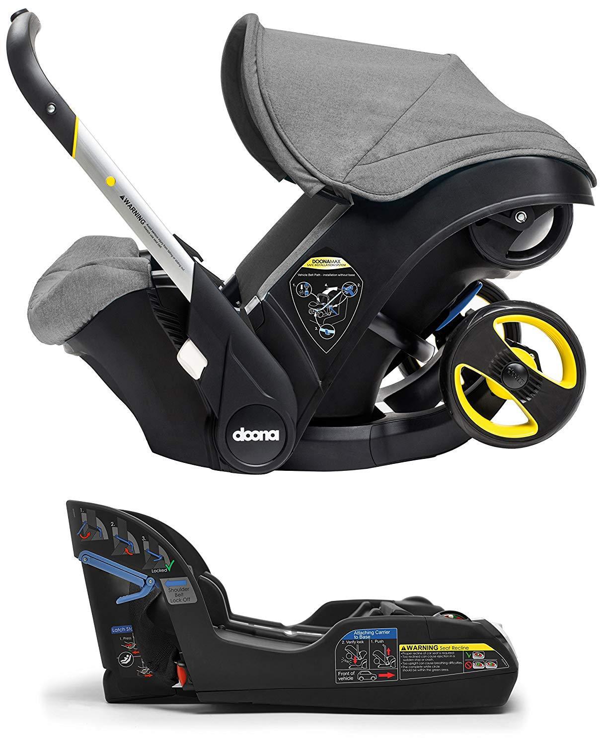 DOONA Infant Car Seat Stroller With Latch Base