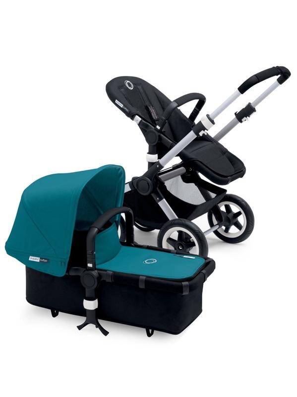Bugaboo Tailored Fabric Set (Extendable Sun Canopy) Petrol Blue