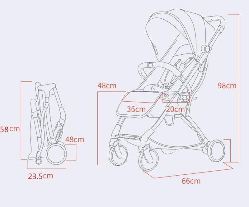 Baby Umbrella Stroller Lightweight Infant Travel Stroller