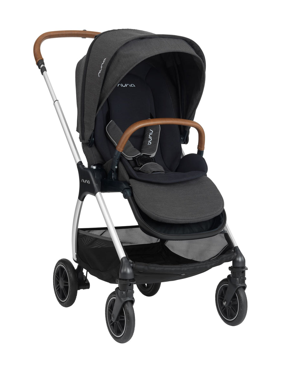 NUNA Triv Baby Stroller With Rain Cover and Adapter
