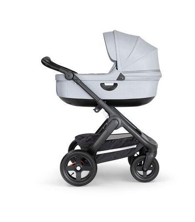 STOKKE Trailz Black with Black Leatherette Handle Stroller