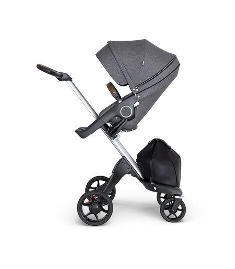 Stokke Xplory Silver Chassis and Stroller Seat