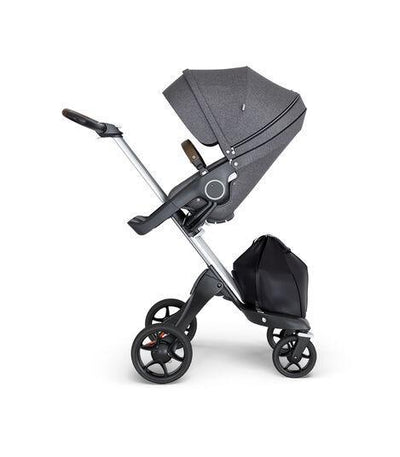Stokke Xplory Silver Chassis and Stroller Seat