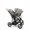StrollAir Twin Way Twin Stroller/Double Stroller - Denim Slate