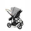 StrollAir Twin Way Twin Stroller/Double Stroller - Denim Slate