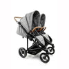 StrollAir Twin Way Twin Stroller/Double Stroller - Denim Slate