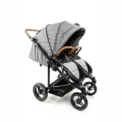 StrollAir Twin Way Twin Stroller/Double Stroller - Denim Slate