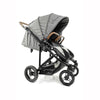 StrollAir Twin Way Twin Stroller/Double Stroller - Denim Slate