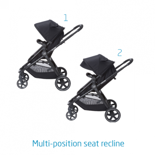 MAXI COSI Zelia 5-in-1 Modular Travel System with Mico 30 (Stroller and Car Seat)
