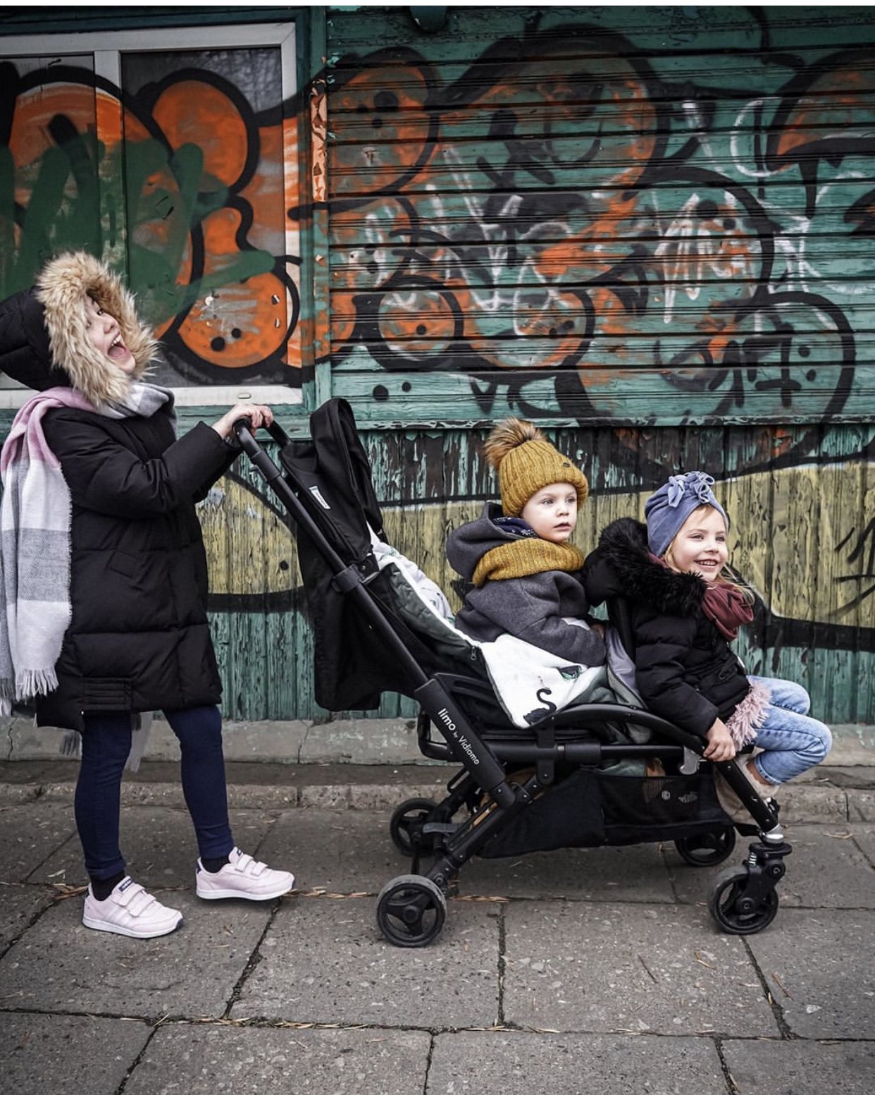 Vidiamo Limo Double Stroller