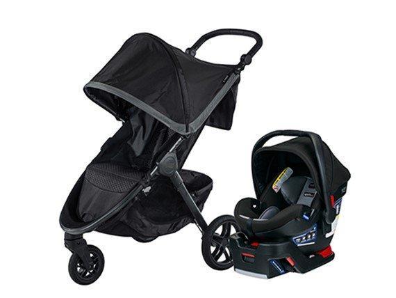 BRITAX B-Free and B-Safe Ultra Travel System