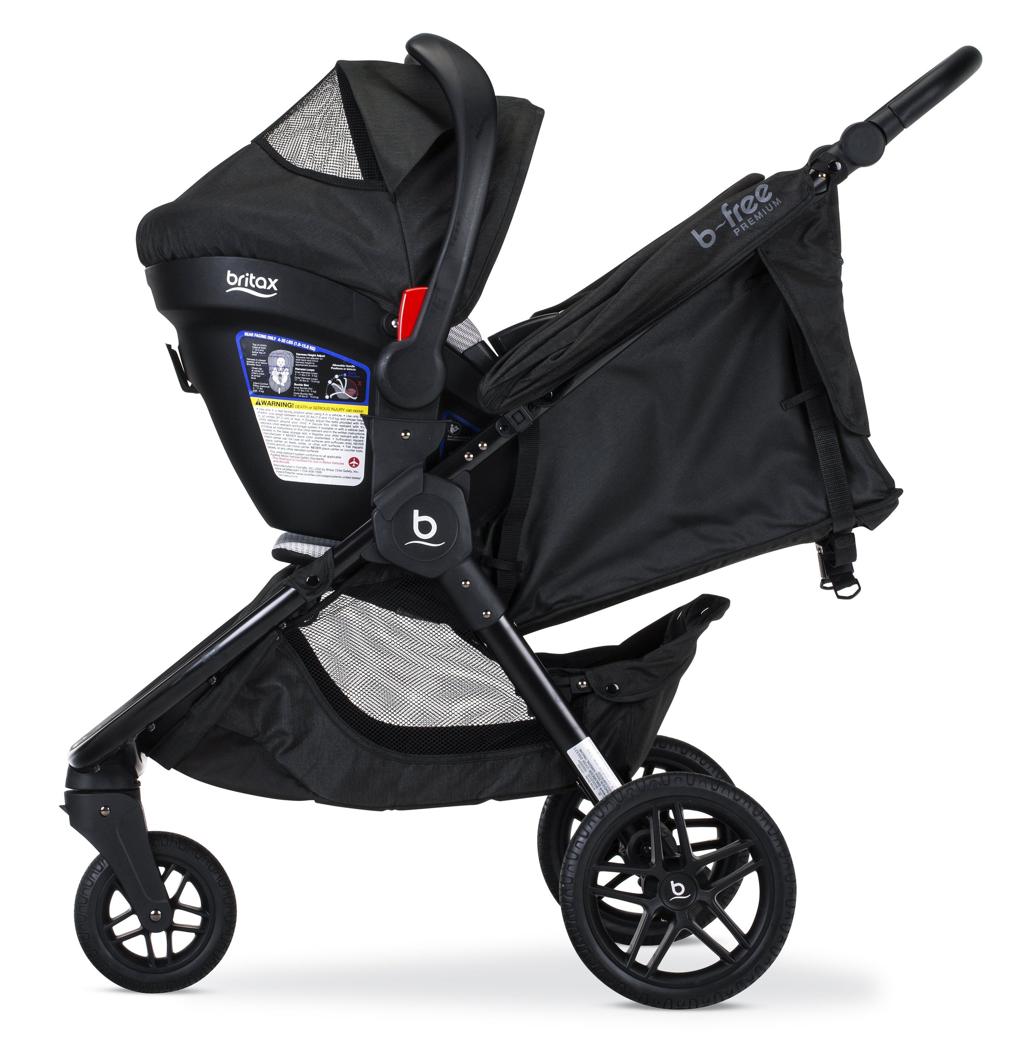 Britax B-Free and Endeavors Travel System - Clean Comfort