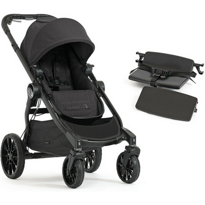 Baby Jogger City Select LUX Stroller, Bench Seat and Second Seat Adapters