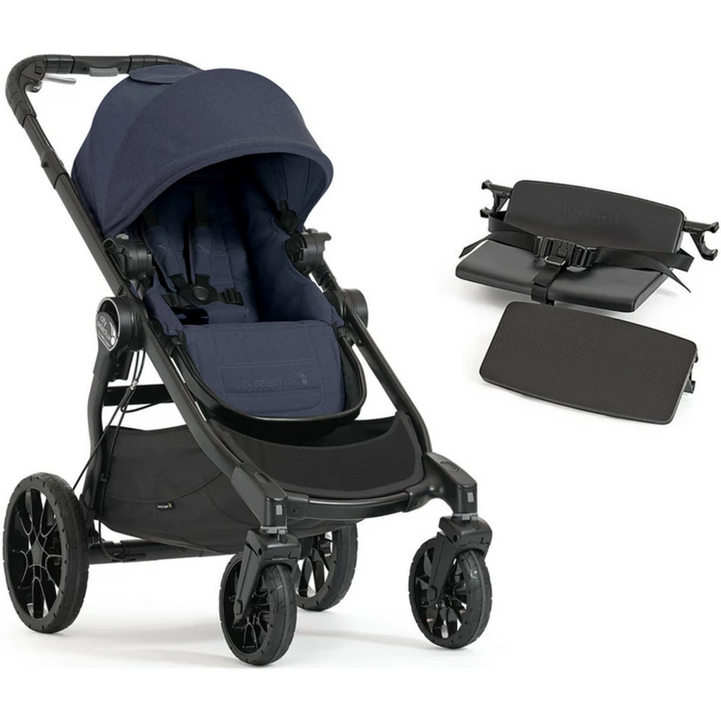 Baby Jogger City Select LUX Stroller, Bench Seat and Second Seat Adapters
