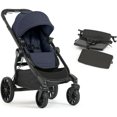 Baby Jogger City Select LUX Stroller, Bench Seat and Second Seat Adapters