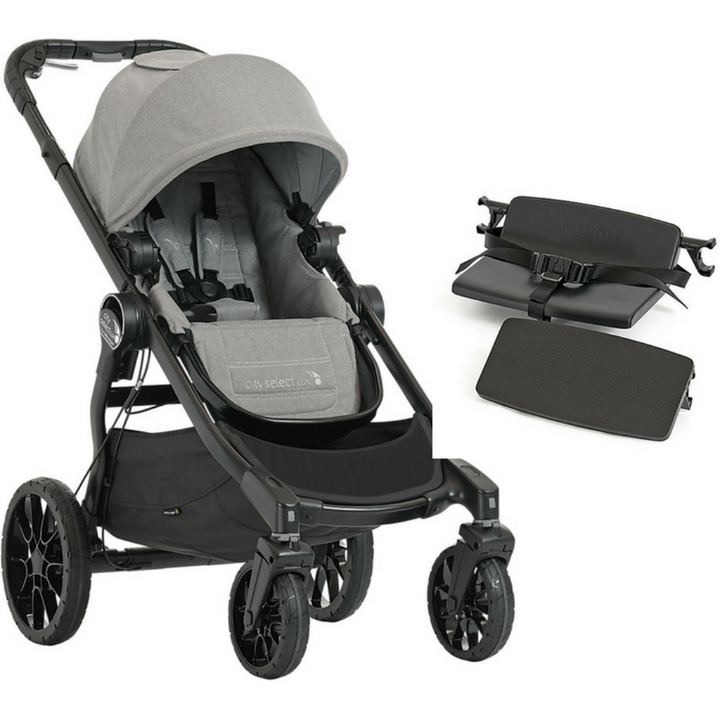 Baby Jogger City Select LUX Stroller, Bench Seat and Second Seat Adapters