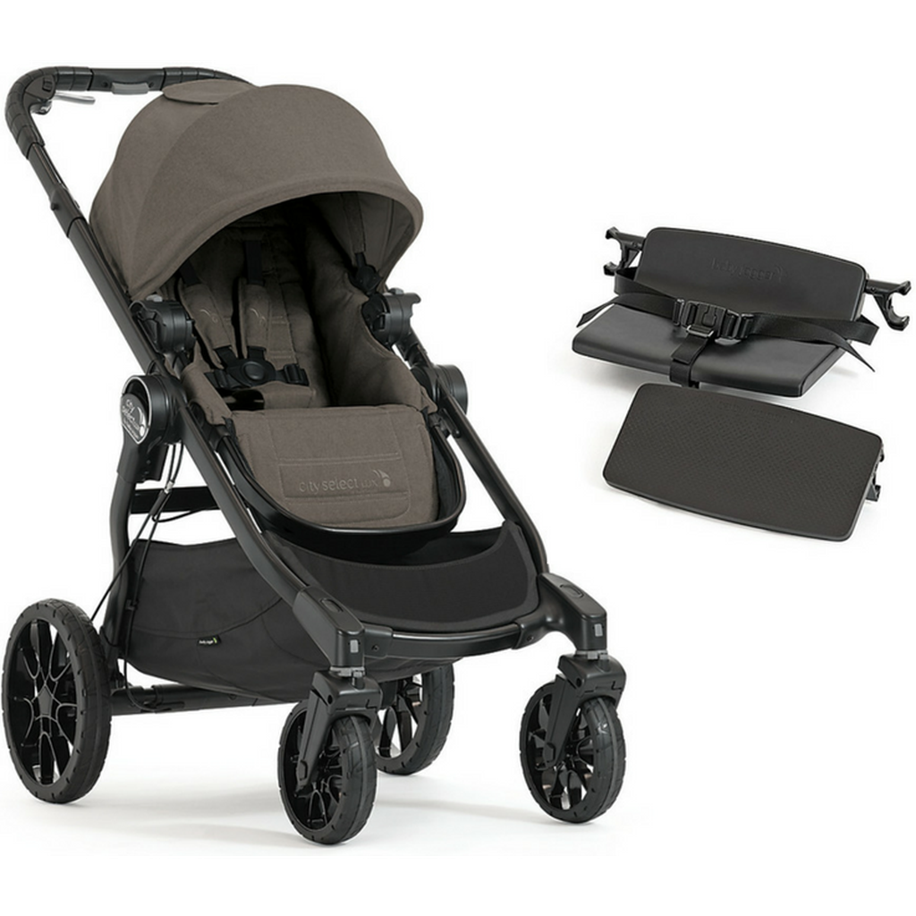 Baby Jogger City Select LUX Stroller, Bench Seat and Second Seat Adapters