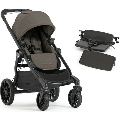 Baby Jogger City Select LUX Stroller, Bench Seat and Second Seat Adapters