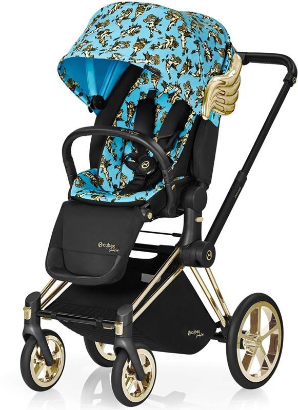 Cybex Priam Lux Trekking Stroller - Cherub Blue