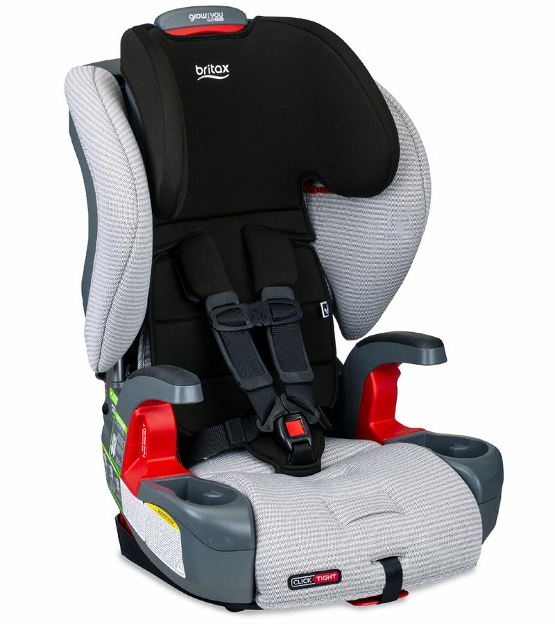 Britax Grow With You ClickTight Harness-2-Booster Car Seat - Clean Comfort