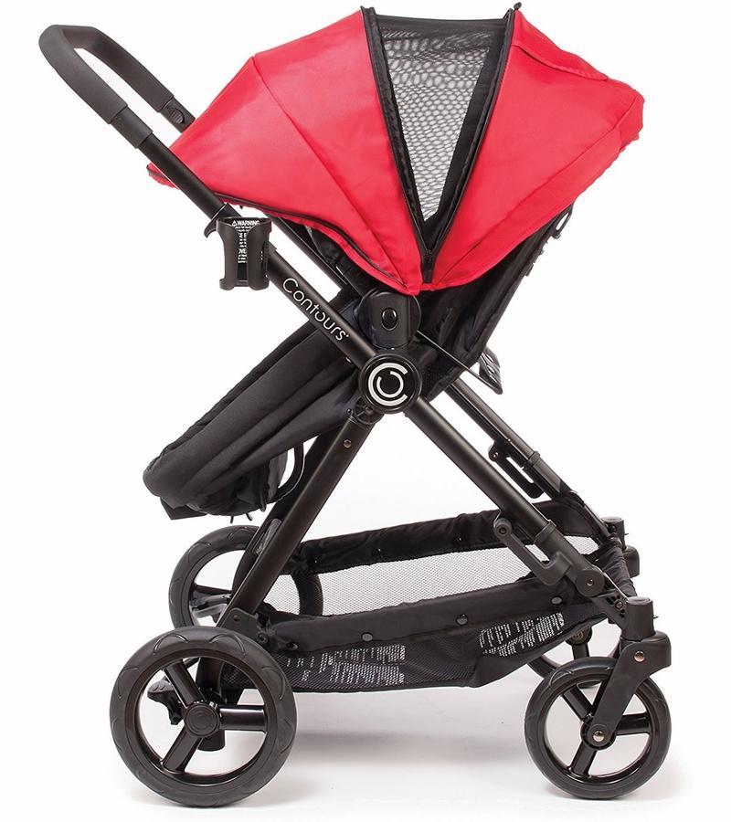Contours Bliss 4-in-1 Convertible Stroller - Crimson