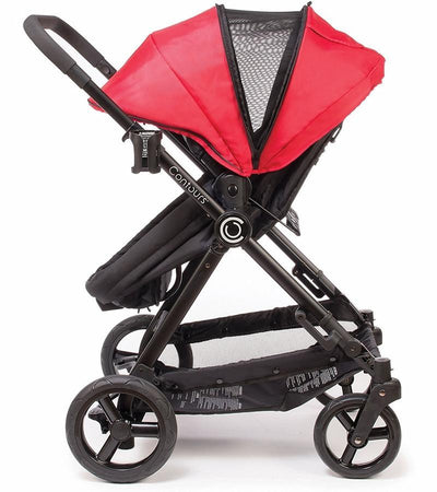 Contours Bliss 4-in-1 Convertible Stroller - Crimson
