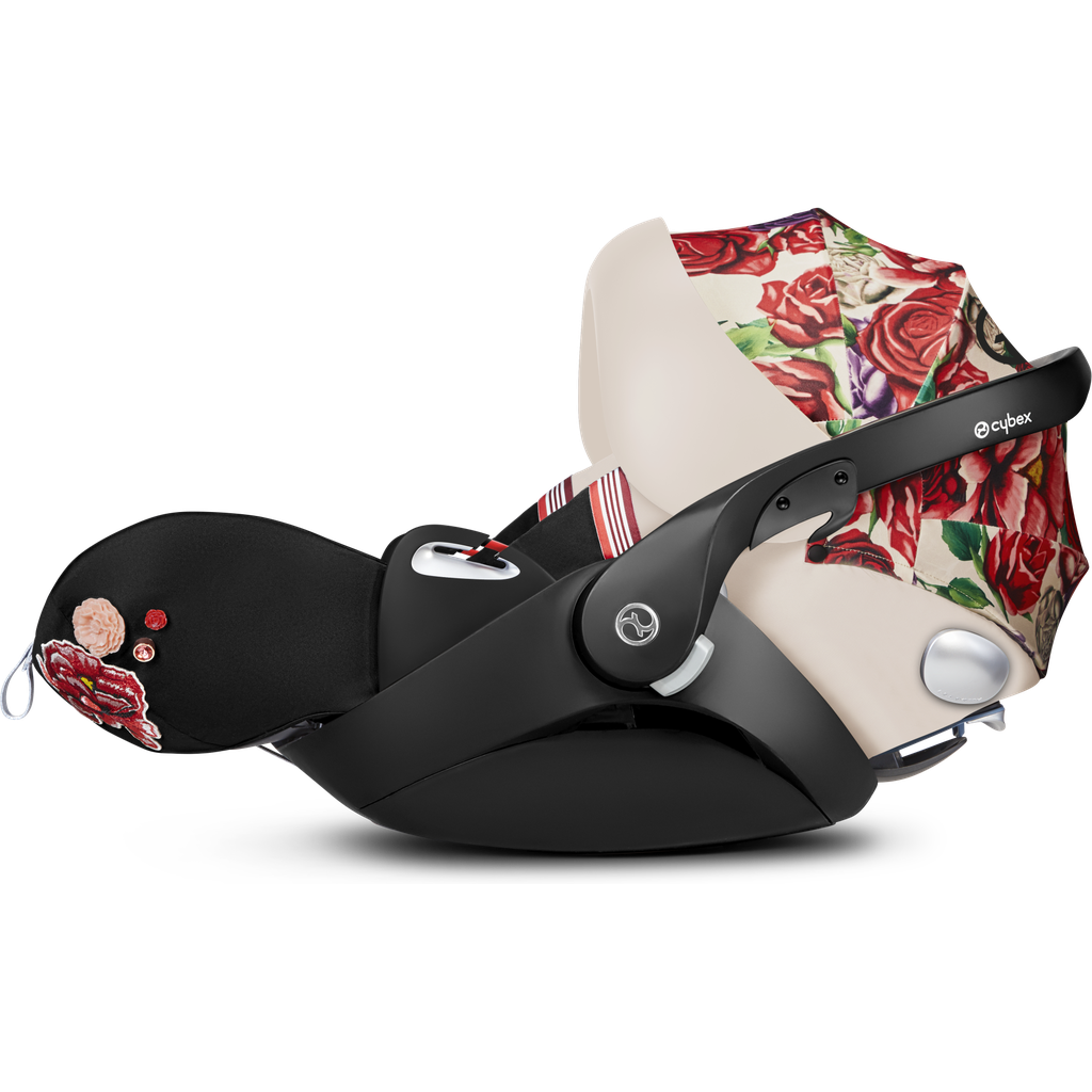 Cybex Cloud Q Infant Car Seat with SensorSafe - Spring Blossom