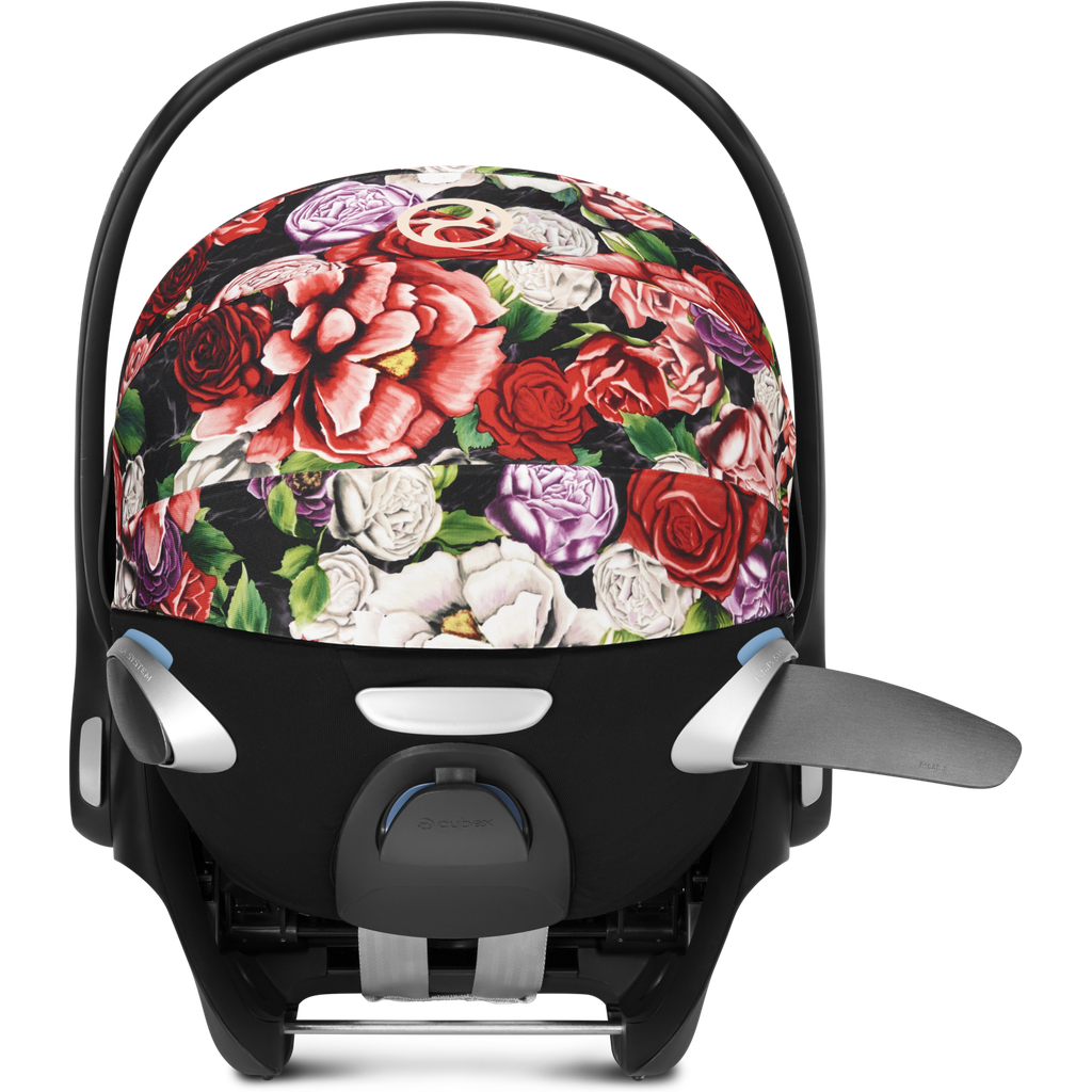 Cybex Cloud Q Infant Car Seat with SensorSafe - Spring Blossom