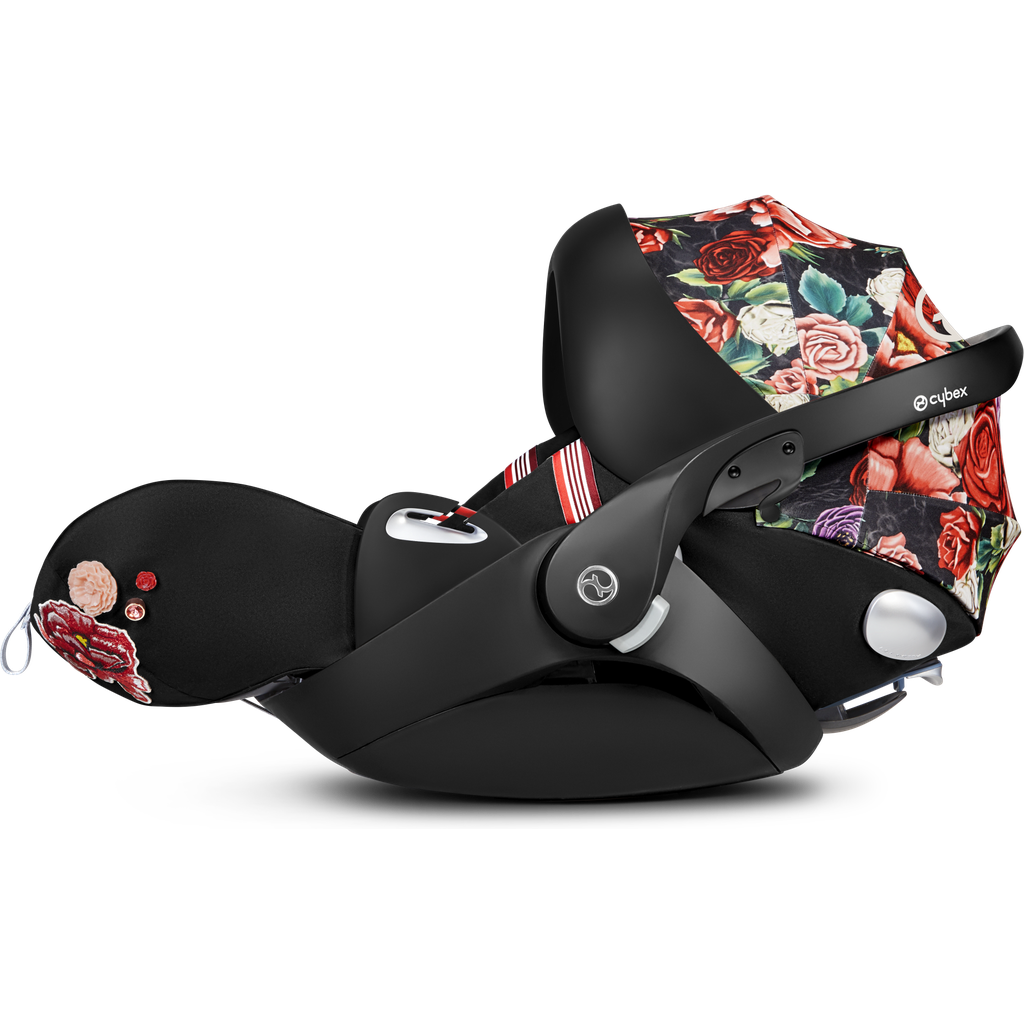 Cybex Cloud Q Infant Car Seat with SensorSafe - Spring Blossom