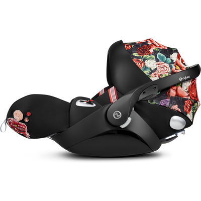 Cybex Cloud Q Infant Car Seat with SensorSafe - Spring Blossom