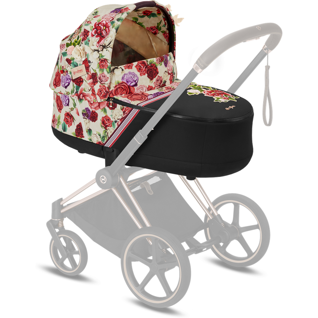 Cybex Priam3 Lux Carrycot - Spring Blossom